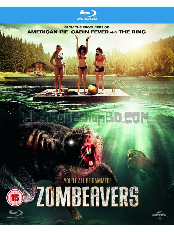 SRB29622 【僵屍海狸/ 鯊人狸兒 Zombeavers】電影 BD50G 不附粵配 附中文字幕 01碟