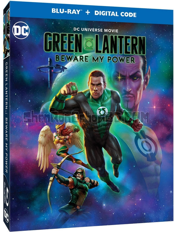 SRB29749 【綠燈俠：綠燈長明 Green Lantern：Beware My Power】動畫 BD25G 不附粵配 附中文字幕 01碟