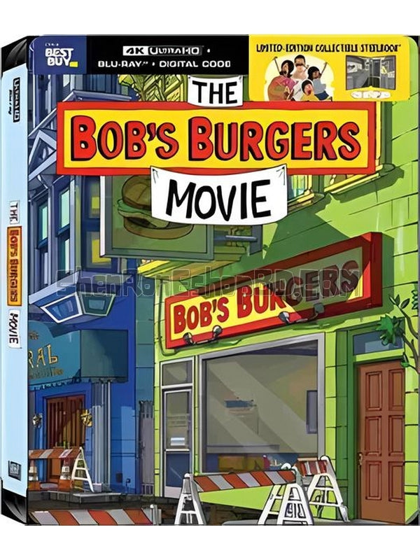 SRB29827 【開心漢堡店電影版 Bob'S Burgers：The Movie】動畫 4KUHD 不附粵配 附中文字幕 01碟