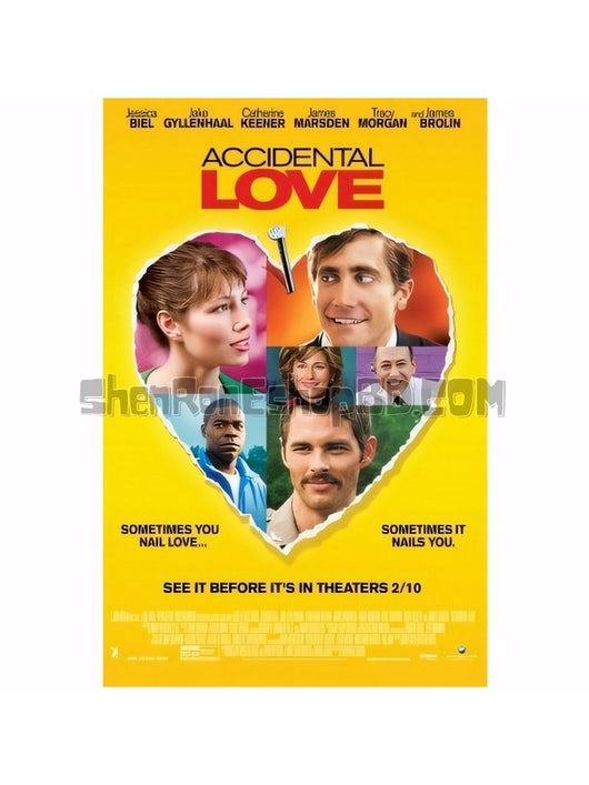 SRB03849 【意外的愛情/ 訂牢/ 搞定/ 腦中有釘/ Accidental Love】電影 BD25G 不附粵配 附中文字幕 01碟