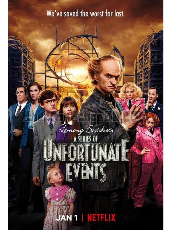 SRB30283 【雷蒙·斯尼奇的不幸歷險 第三季 A Series Of Unfortunate Event Season 3‎】劇集 BD25G 不附粵配 附中文字幕 01碟