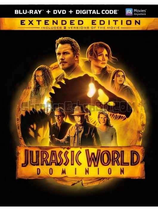 SRB30353 【侏羅紀世界3：統治 Jurassic World：Dominion】電影 BD25G 不附粵配 附中文字幕 01碟 正式版