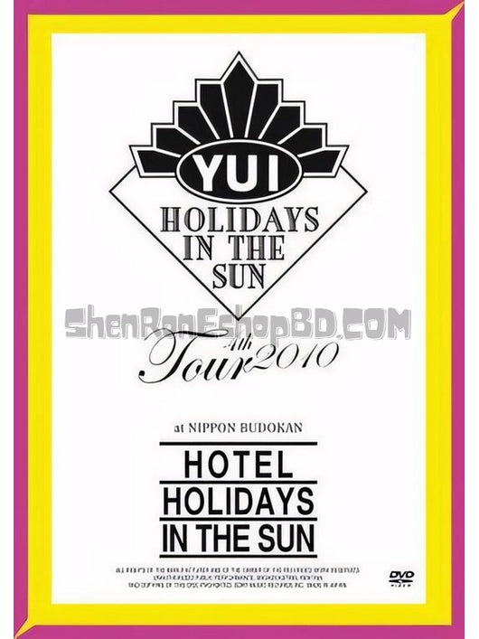 SRB30609 【Yui Hotel Holidays In The Sun】音樂 BD50G 不附粵配 不附中文字幕 01碟