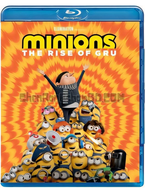 SRB30751 【小黃人大眼萌：神偷奶爸前傳 Minions：The Rise Of Gru‎】動畫 BD50G 不附粵配 附中文字幕 01碟