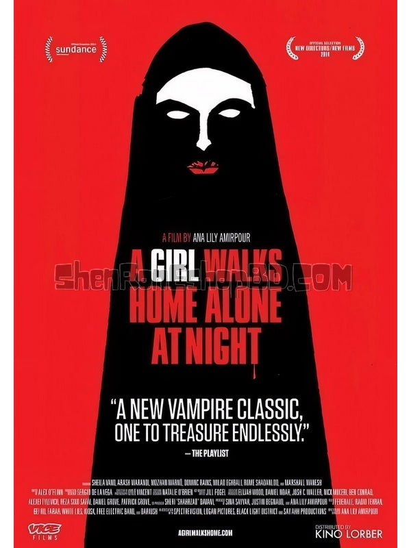 SRB03971 【獨自夜歸的女孩/ A Girl Walks Home Alone At Night】電影 BD25G 不附粵配 附中文字幕 01碟