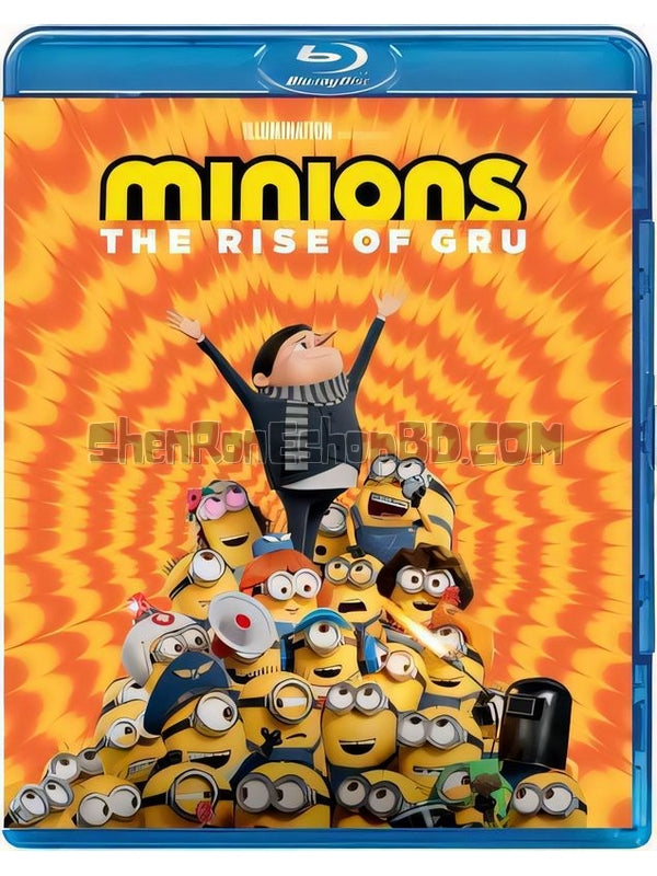 SRB30952 【小黃人大眼萌：神偷奶爸前傳 Minions：The Rise Of Gru‎】動畫 BD25G 不附粵配 附中文字幕 01碟 正式版