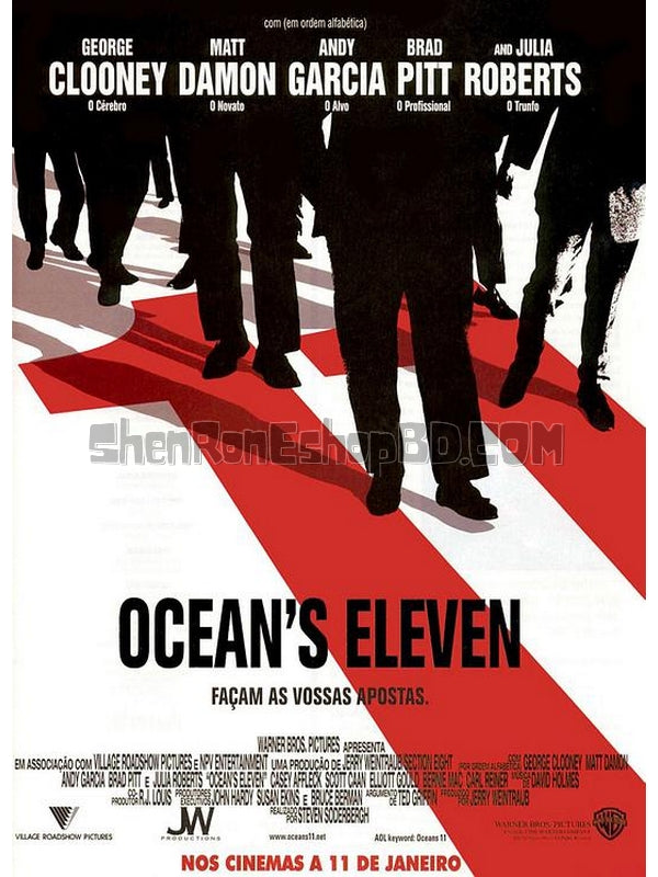 SRB00407 【十一羅漢 Ocean'S Eleven】電影 BD25G 附粵配 不附中文字幕 01碟