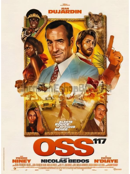 SRB31139 【Oss117之非洲諜影 Oss117：Alerte Rouge En Afrique Noire‎】電影 BD25G 不附粵配 附中文字幕 01碟