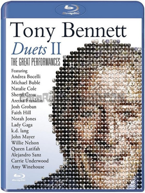 SRB31341 【托尼 班尼特 世紀巨星對唱 Tony Bennett： Duets Ii】音樂 BD25G 不附粵配 不附中文字幕 01碟