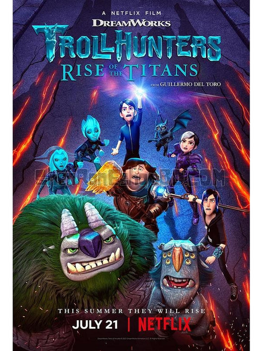 SRB31397 【巨怪獵人：泰坦的覺醒 Trollhunters：Rise Of The Titans‎】動畫 BD25G 不附粵配 附中文字幕 01碟