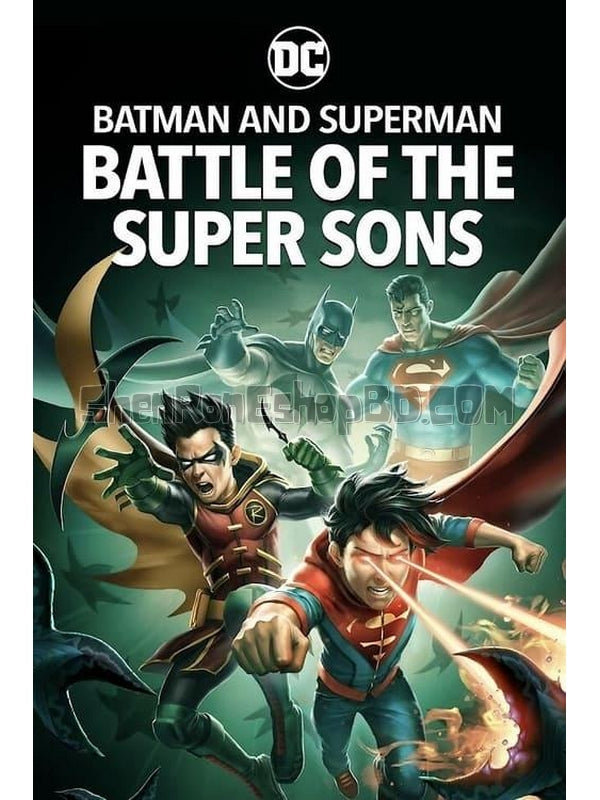 SRB31452 【蝙蝠俠和超人：超凡雙子之戰 Batman And Superman：Battle Of The Super Sons】動畫 BD25G 不附粵配 附中文字幕 01碟