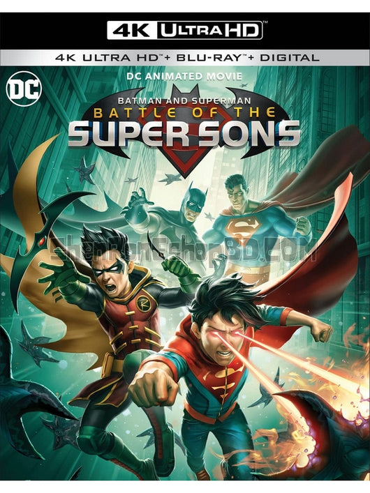 SRB31453 【蝙蝠俠和超人：超凡雙子之戰 Batman And Superman：Battle Of The Super Sons】動畫 4KUHD 不附粵配 附中文字幕 01碟