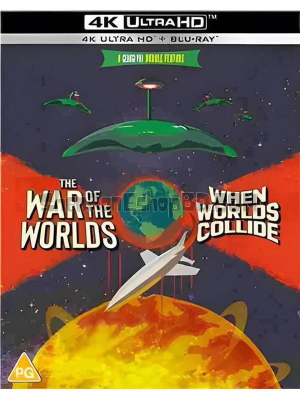 SRB31498 【世界大戰/ 地球爭霸戰 The War Of The Worlds】電影 4KUHD 不附粵配 附中文字幕 01碟