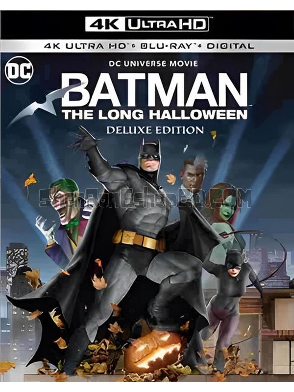 SRB31501 【蝙蝠俠：漫長的萬聖節 (上) Batman：The Long Halloween, Part 1】動畫 4KUHD 不附粵配 附中文字幕 01碟