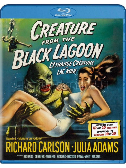 SRB31578 【黑湖妖潭/ 黑湖怪獸 Creature From The Black Lagoon】電影 BD50G 不附粵配 附中文字幕 01碟