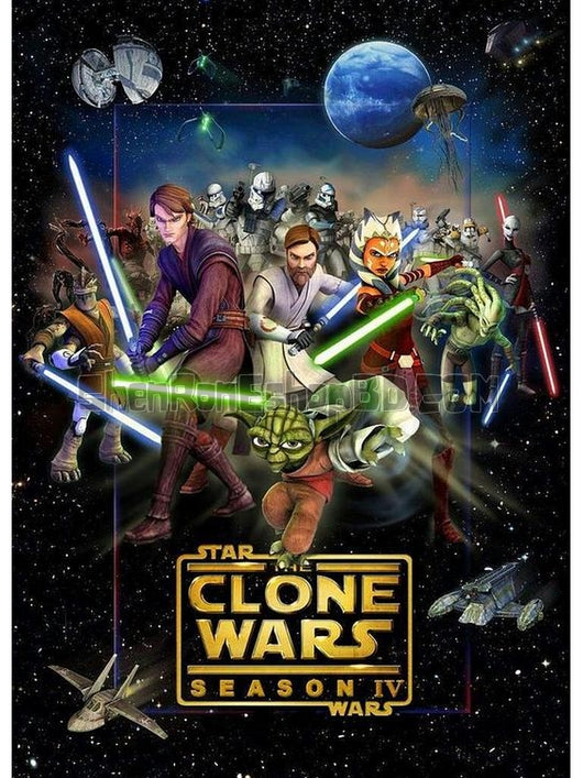 SRB31718 【星球大戰：克隆人戰爭 第四季 Star Wars：The Clone Wars Season 4】動畫 BD50G 不附粵配 附中文字幕 03碟