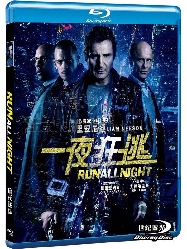 SRB04125 【暗夜逐仇/ Run All Night】電影 BD25G 不附粵配 不附中文字幕 01碟 正式版