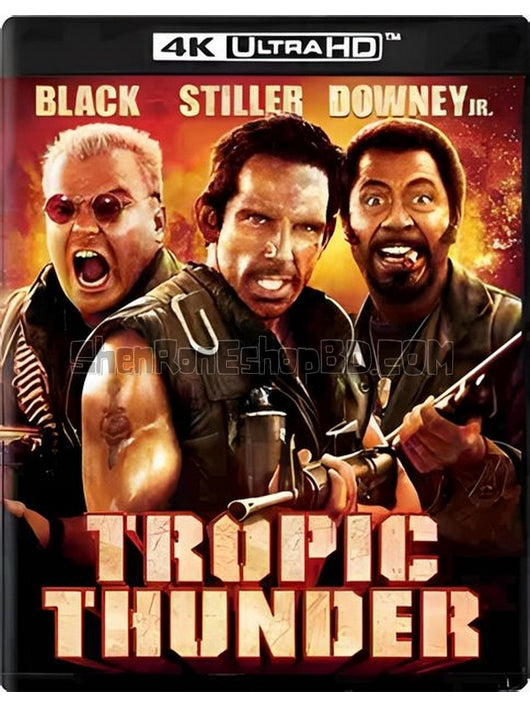 SRB31752 【熱帶驚雷/ 雷霆喪星 Tropic Thunder】電影 4KUHD 不附粵配 附中文字幕 01碟