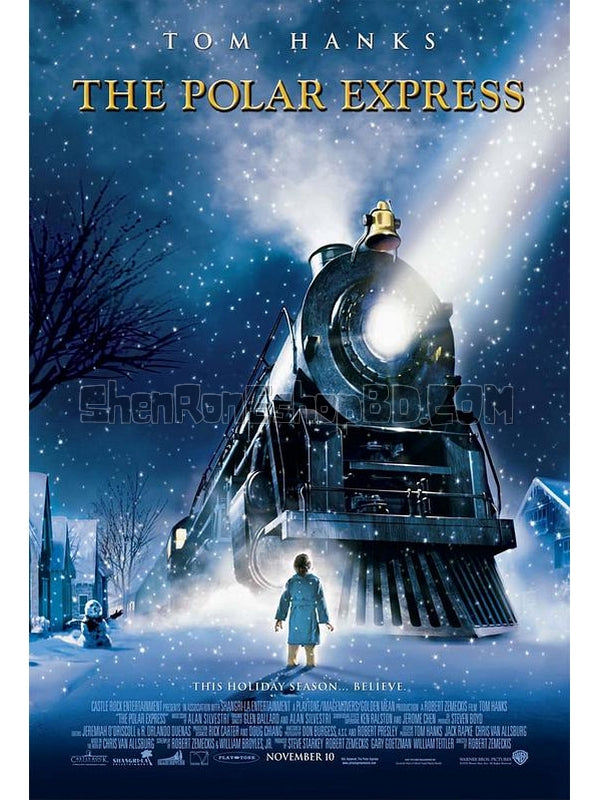 SRB31823 【極地特快/ 北極特快車 The Polar Express】動畫 BD25G 不附粵配 附中文字幕 01碟