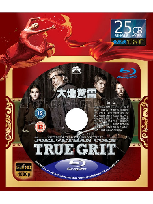 SRB04153 【大地驚雷/ True Grit】電影 BD50G 不附粵配 不附中文字幕 01碟