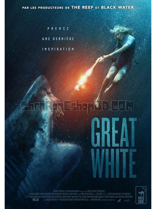 SRB31893 【大白鯊之奪命鯊口/ 白色巨鯊 Great White‎】電影 BD25G 不附粵配 附中文字幕 01碟 正式版