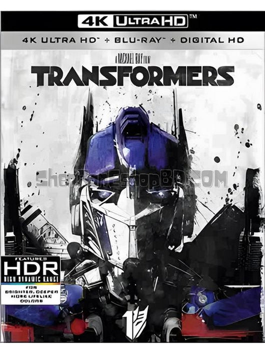 SRB31973 【變形金剛1 Transformers‎】電影 4KUHD 不附粵配 附中文字幕 02碟