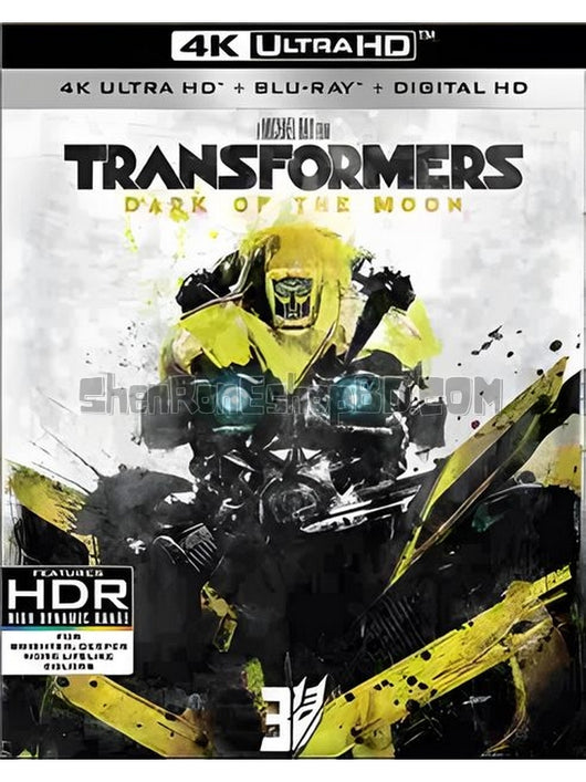 SRB31975 【變形金剛3 Transformers：Dark Of The Moon‎】電影 4KUHD 不附粵配 附中文字幕 02碟