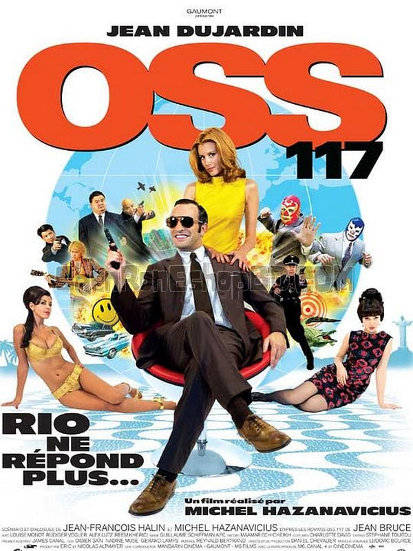 SRB32094 【Oss117之裡約諜影 Oss117：Rio Ne Répond Plus‎】電影 BD25G 不附粵配 附中文字幕 01碟