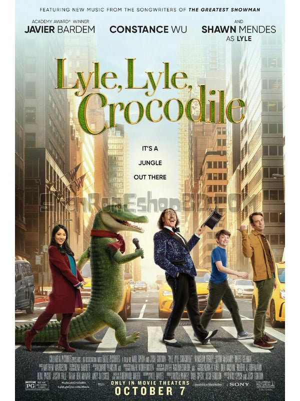 SRB32172 【鱷魚萊萊/ 紐約愛音鱷 Lyle, Lyle, Crocodile】動畫 BD50G 不附粵配 附中文字幕 01碟