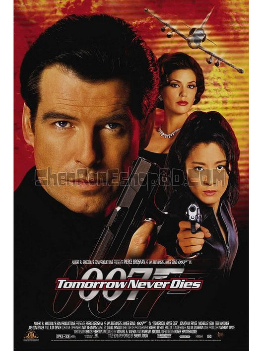 SRB04212 【007系列之18：明日帝國 50周年港版/ Tomorrow Never Dies】電影 BD50G 附粵配 不附中文字幕 01碟