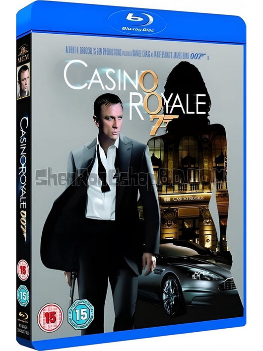 SRB04215 【007系列之21：皇家賭場 50周年港版/ Casino Royale】電影 BD50G 不附粵配 不附中文字幕 01碟