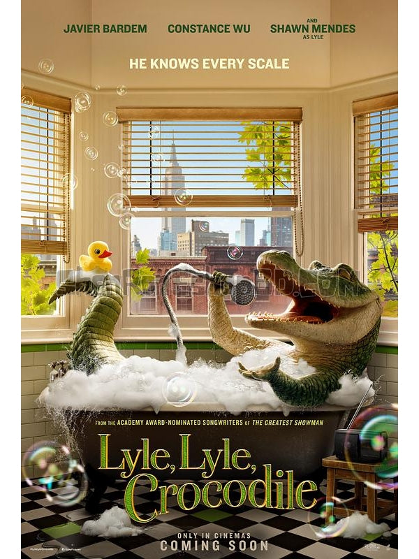 SRB32428 【鱷魚萊萊/ 紐約愛音鱷 Lyle, Lyle, Crocodile】動畫 BD25G 不附粵配 附中文字幕 01碟