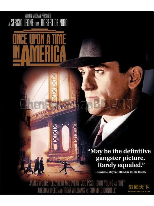 SRB04268 【美國往事/ Once Upon A Time In America】電影 BD50G 不附粵配 不附中文字幕 01碟