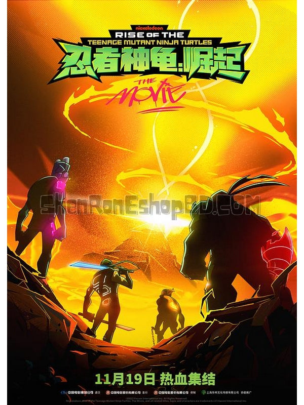 SRB32509 【忍者神龜：崛起/ 忍者龜之風雲再起電影版 Rise Of The Teenage Mutant Ninja Turtles：The Movie‎】動畫 BD25G 不附粵配 附中文字幕 01碟