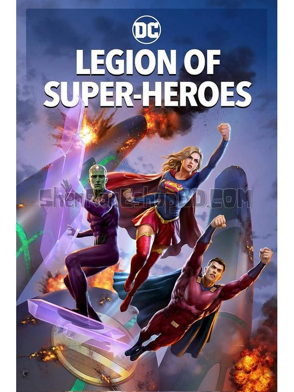 SRB32737 【超級英雄軍團 Legion Of Super-Heroes】動畫 BD25G 不附粵配 附中文字幕 01碟