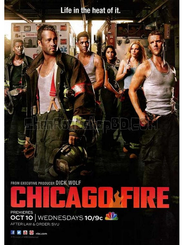 SRB33098 【芝加哥烈焰 第一季 Chicago Fire Season 1】劇集 BD50G 不附粵配 附中文字幕 05碟