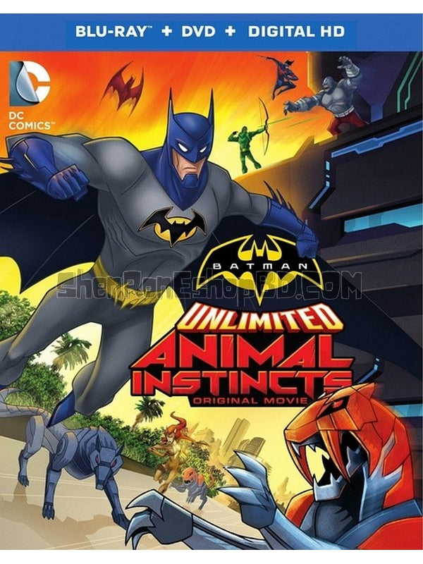 SRB04400 【蝙蝠俠無極限：怪物騷亂/ Batman Unlimited：Monster Mayhem】動畫 BD25G 不附粵配 附中文字幕 01碟