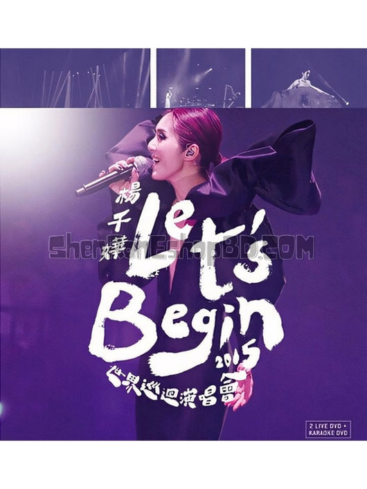 SRB04426 【楊千嬅 Let'S Begin Concert 2015 世界巡迴演唱會/ Miriam Yeung Let'S Begin World Tour Live】音樂 BD25G 附粵配 附中文字幕 01碟