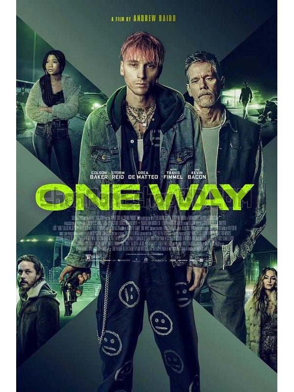 SRB34046 【單向逃離/ 一路到底 One Way‎】電影 BD25G 不附粵配 附中文字幕 01碟 正式版