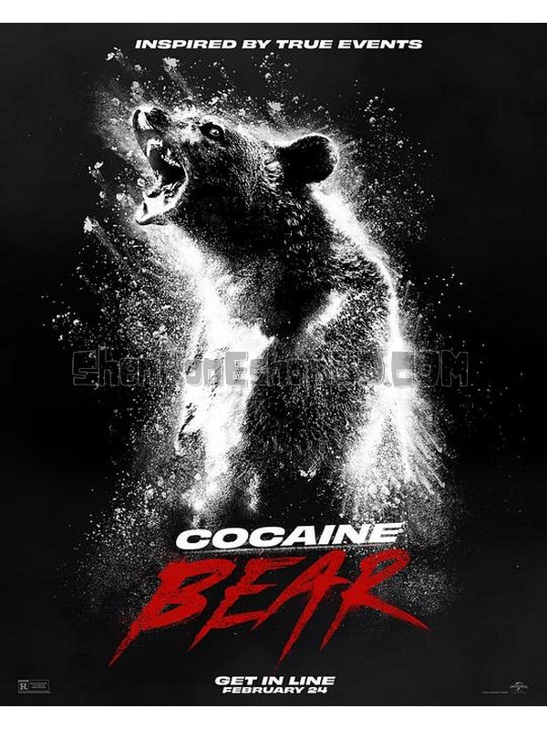 SRB34085 【熊嗨了/ 大毒bear Cocaine Bear‎】電影 BD50G 不附粵配 附中文字幕 01碟