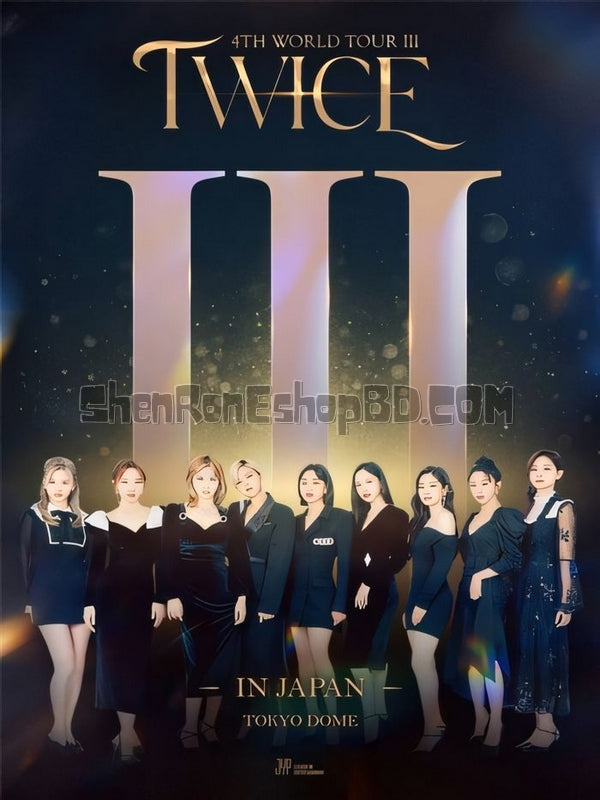 SRB34130 【Twice四巡東京巨蛋演唱會 Twice 4Th World Tour"Iii"In Japan】音樂 BD50G 不附粵配 不附中文字幕 01碟