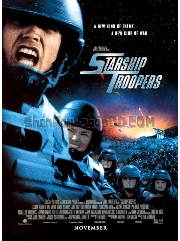 SRB34210 【星河戰隊/ 星艦戰將 Starship Troopers】電影 BD50G 不附粵配 附中文字幕 01碟