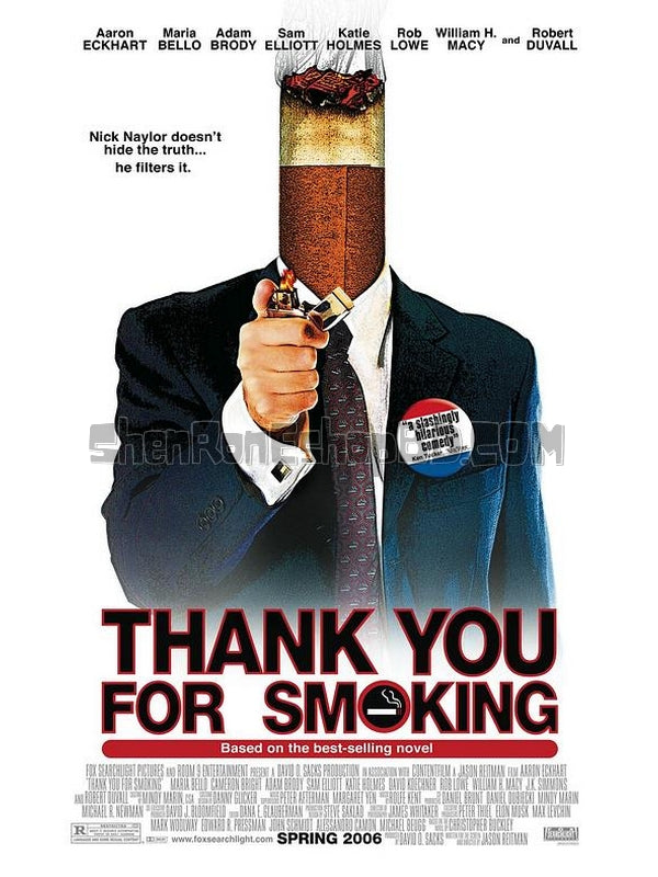 SRB34218 【感謝你抽煙/ 吸煙無罪 Thank You For Smoking‎】電影 BD25G 不附粵配 附中文字幕 01碟