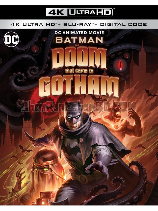 SRB34316 【蝙蝠俠：哥譚厄運 Batman：The Doom That Came To Gotham】動畫 4KUHD 不附粵配 附中文字幕 01碟