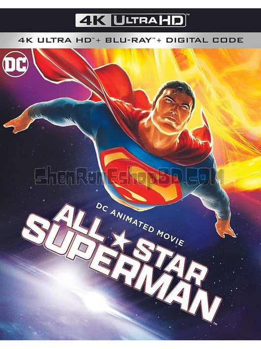 SRB34337 【全明星超人 All-Star Superman】動畫 4KUHD 不附粵配 附中文字幕 01碟