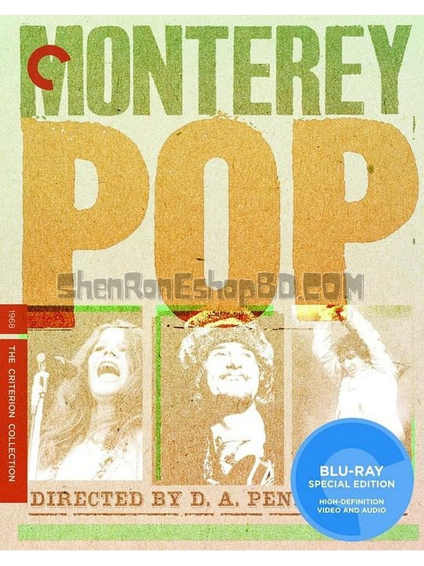 SRB34343 【蒙特雷流行音樂節 Monterey Pop‎】紀錄片 BD25G 不附粵配 附中文字幕 01碟