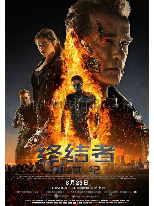 SRB04499 【終結者5：創世紀/ Terminator Genisys】電影 BD25G 不附粵配 附中文字幕 01碟 正式版