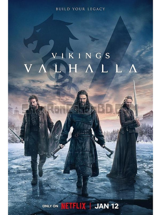 SRB34568 【維京傳奇：英靈神殿 第二季 Vikings：Valhalla Season 2‎】劇集 BD25G 不附粵配 附中文字幕 02碟