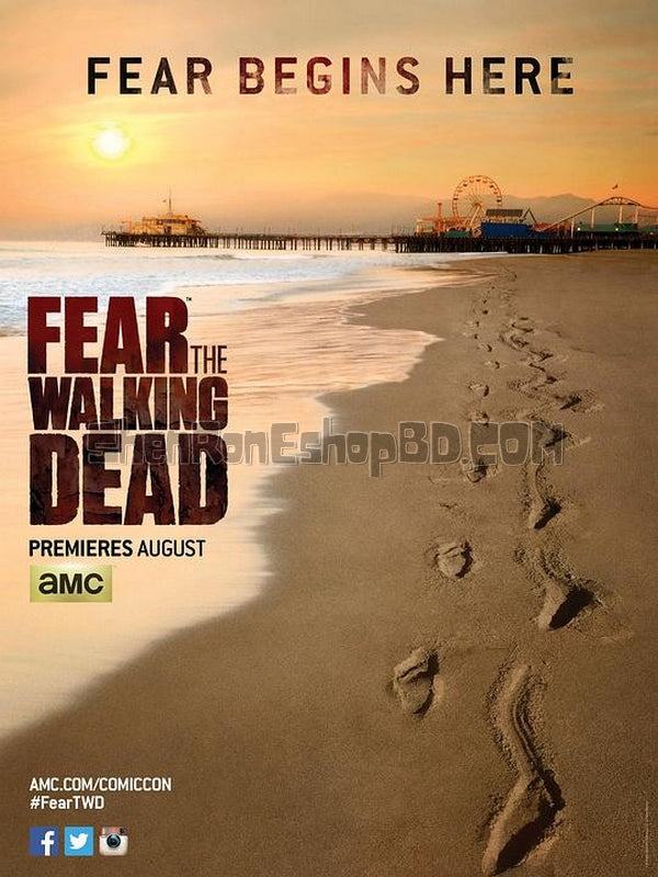 SRB34616 【行屍之懼 第一季 Fear The Walking Dead Season 1】劇集 BD50G 不附粵配 附中文字幕 02碟