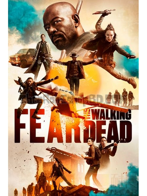 SRB34619 【行屍之懼 第五季 Fear The Walking Dead Season 5】劇集 BD50G 不附粵配 附中文字幕 05碟